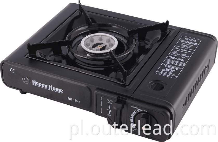 Outdoor Cemping BBQ Portable Gas Cooker Cast Iron 1 Burner Gas Stove